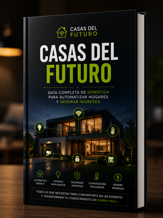 Casas del futuro: Guia completa de domotica + Bonos para generar ingresos